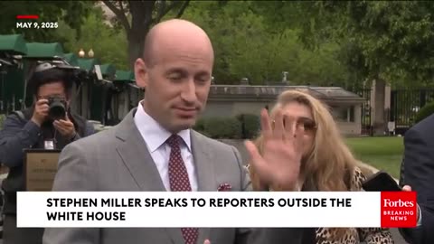 BREAKING NEWS: Stephen Miller Defends Hardline Immigration Policies In Press Gaggle With Reporters