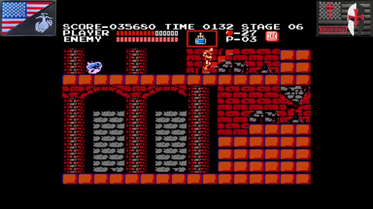 悪魔城ドラキュラ (NFC Disk System - 1986) [JP Only]