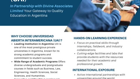 Your Global Education Journey Starts Here – UAI Argentina & Divine Associates