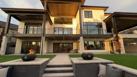 Inside the $5M Creekside Modern Mansion | 10,455 sq ft | Kaizen Custom Homes UTAH TOUR