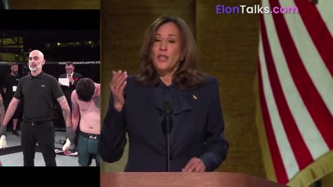 Kamala Harris Slams Canada’s MMA Ban | “No Foot Stomps? I’m Out!