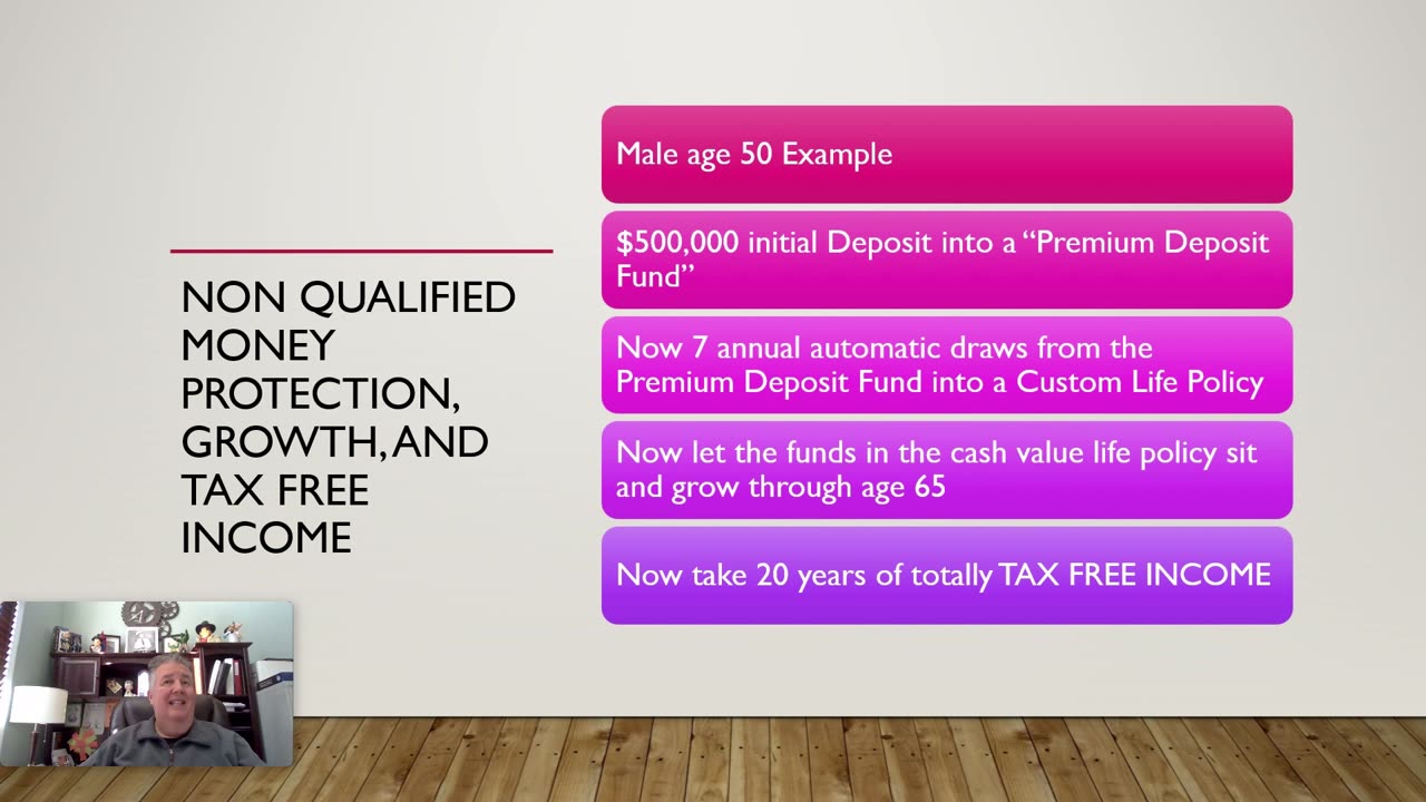 Premium Deposit Fund with High Cash Value Life Insurance
