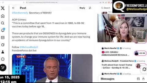 Truth about Iran-Israel-Trump - Q Clue - Sunday 6-15-25 11AM CST