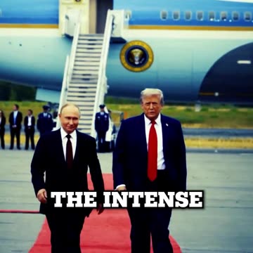 2025.8.16 At the Alaska summit, Trump staged a show of American might