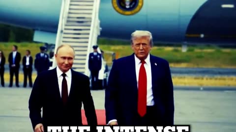 2025.8.16 At the Alaska summit, Trump staged a show of American might