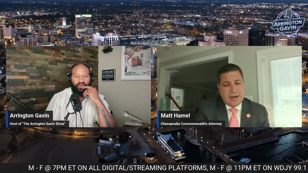 The Arrington Gavin Show “JUSTICE IS ABOUT FAIRNESS AND DOING WHAT'S RIGHT"