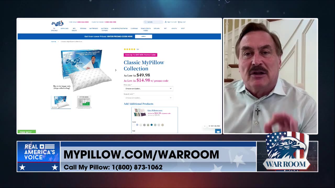 Mike Lindell: The Lowest Price In History For All Of MyPillow