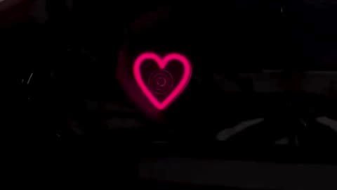 Romantic Heart-Shaped Neon LED Car Interior Light – Great Ambiance