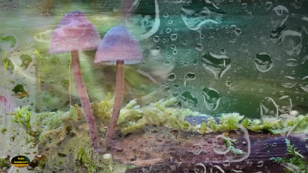 Gentle Rain for a Good Nights Sleep / Rain Sounds and [ 3 in 1 ] music with multiple background