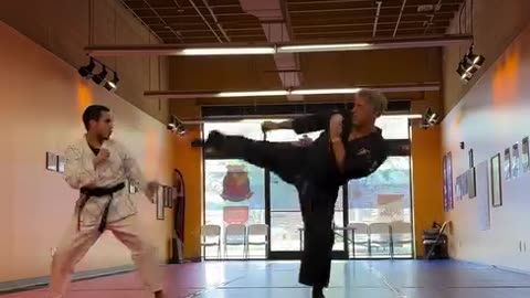 Tong Hap Kwan Hoshinsul Kicking Drill