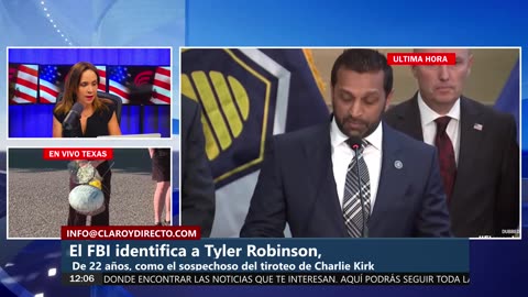 Trump confirma: Sospechoso del tiroteo contra Charlie Kirk está bajo custodia