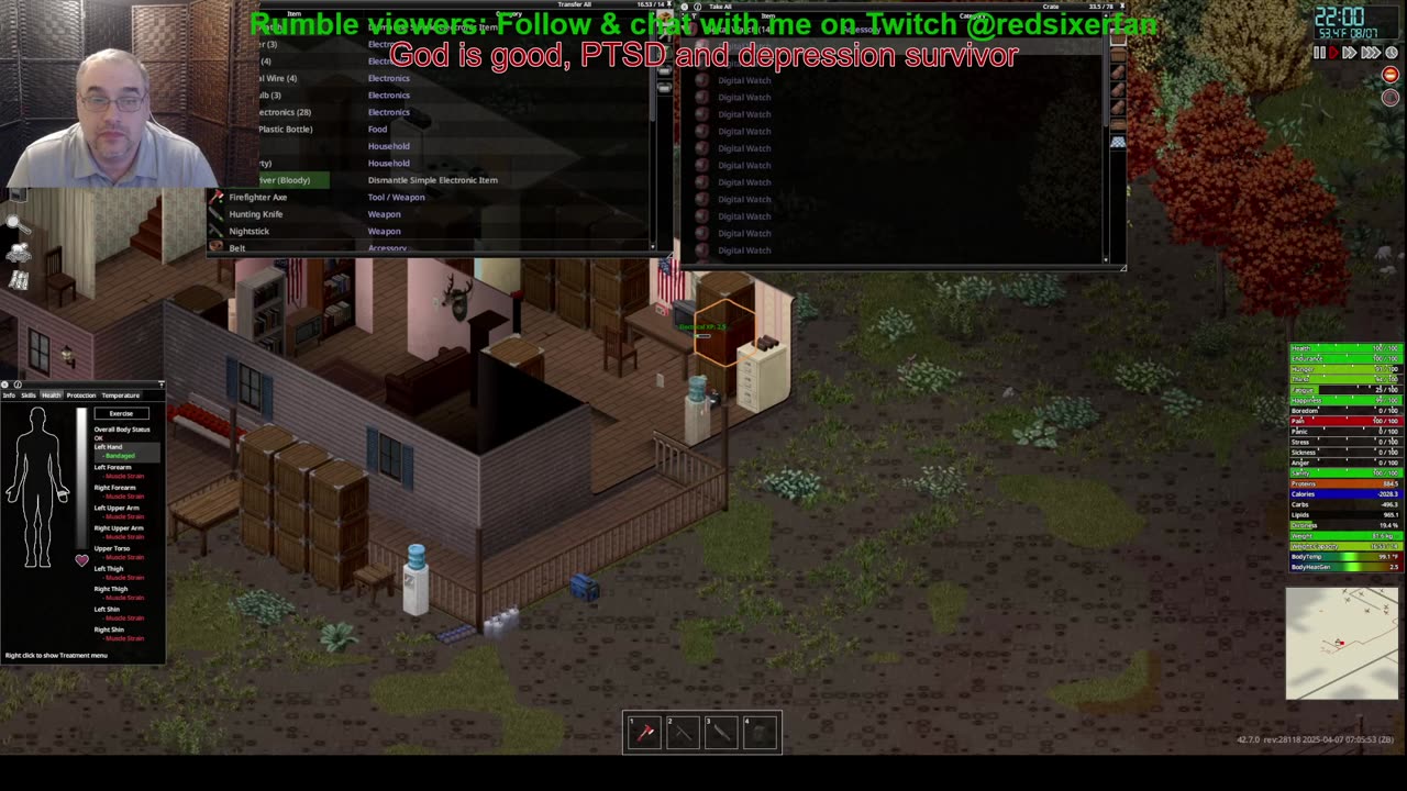 New Stream, Project Zomboid