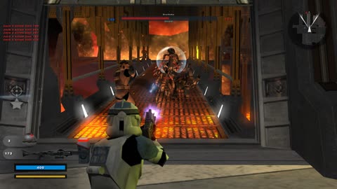 SWBF2 2005: Instant Action Conquest Republic Mustafar Gameplay