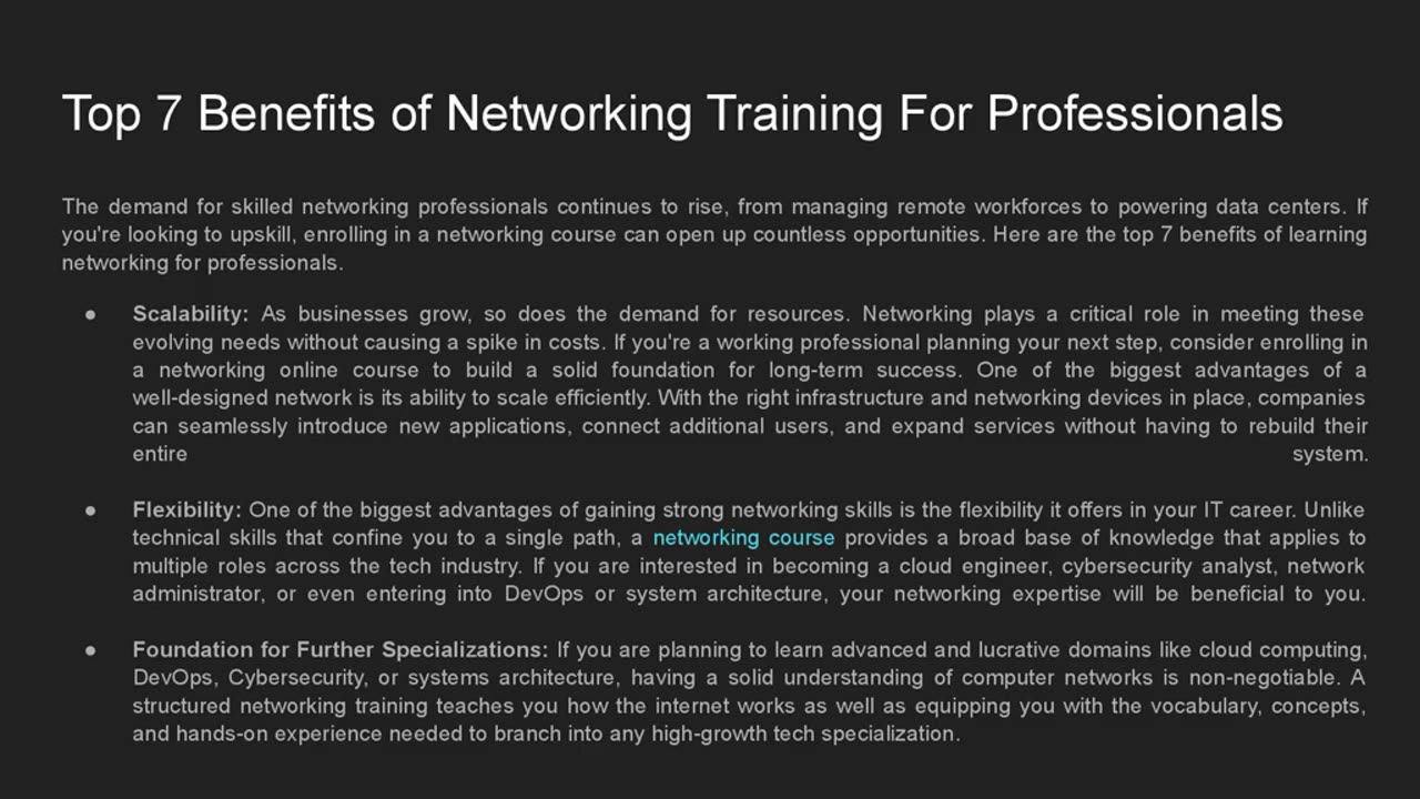7 Key Benefits of Networking Training for Professionals in 2025