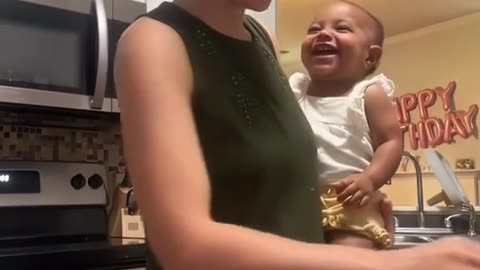 Funny Baby Video| Try not to laugh #4