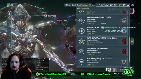 Terminal Gaming - Warframe New Prime Frame Farm