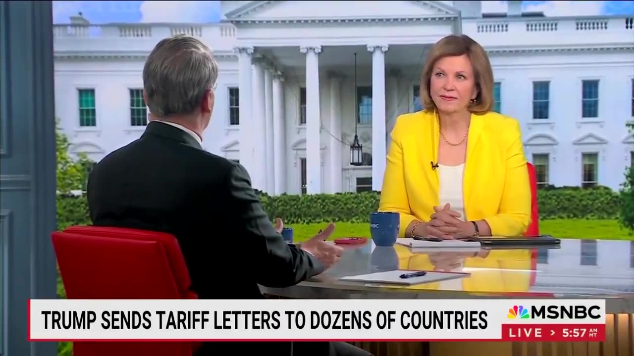 MSNBC Admits, Begrudgingly, That Tariffs Didn't Bring Inflation Apocalypse