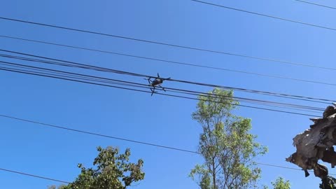 🛸⚡ Myanmar War | Junta FPV Drone Fails Spectacularly on Wire | RCF