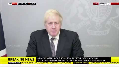 Boris Johnson Talks Direct Energy Weapons