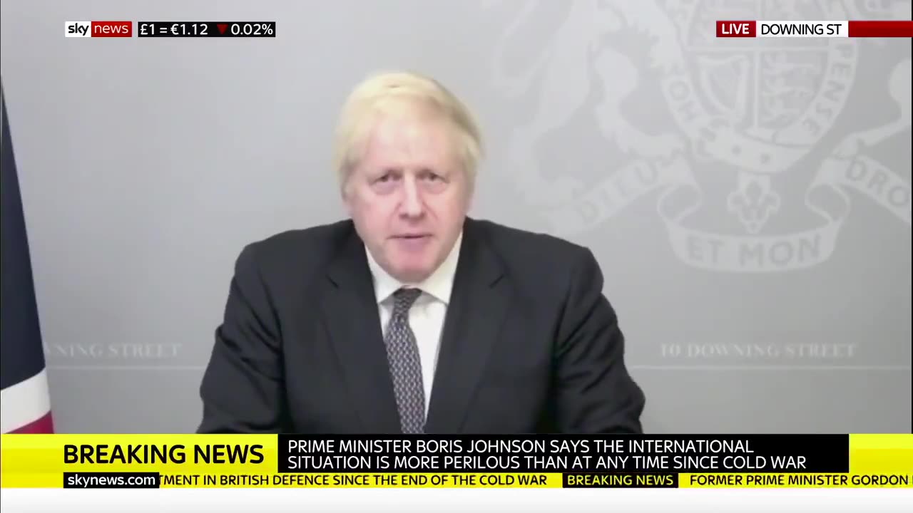 Boris Johnson Talks Direct Energy Weapons