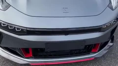 Zeekr 001 FR on the manufacturer test license plates