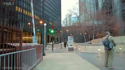 [4K] CHICAGO - Walking Tour Downtown, Wabash Avenue, Illinois, Travel, USA, 4K UHD