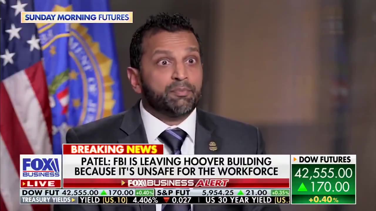 Kash Patel moving FBI out of Hoover building
