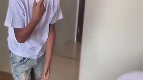Momma said put the clothes in the dryer 🧼💕.mp4