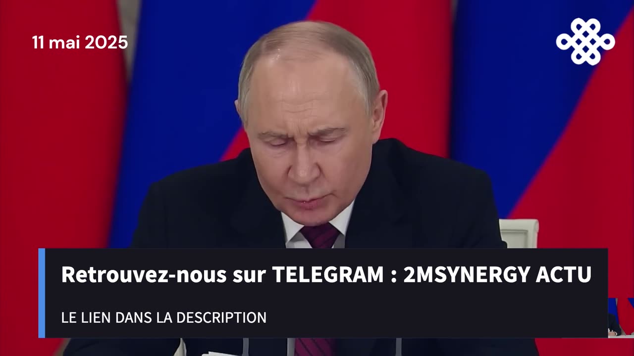 ALERTE : LE DISCOURS DE POUTINE QUI POURRAIT TOUT CHANGER