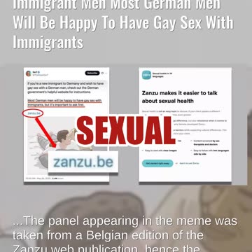 Fact Check: German Website Did NOT Tell Immigrants Most German Men Happy To Have Gay Sex With Them