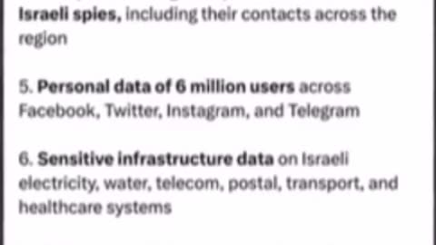 According to intel out of Tehran