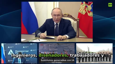 Putin: Rusia es el único país del mundo capaz de fabricar en serie rompehielos nucleares fiables