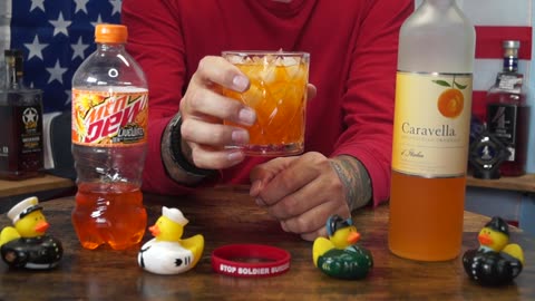 Leonard Smith - Caravella Orangcello Liqueur & Mtn Dew Livewire Orange Soda