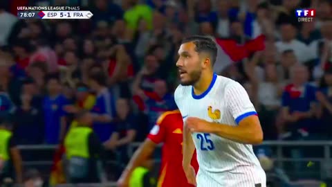 First game for France, first goal for Rayan Cherki and WHAT A GOAL