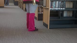 Anime in the library