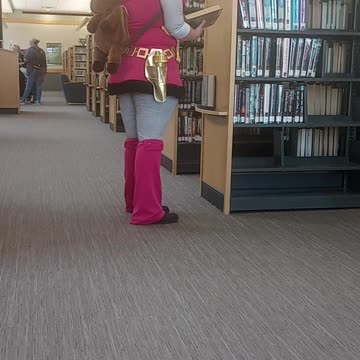 Anime in the library