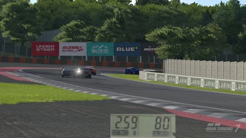 Playing Gran Turismo 7 while riding exercise bike
