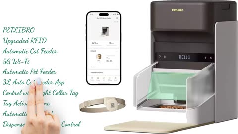 PETLIBRO Upgraded RFID Automatic Cat Feeder