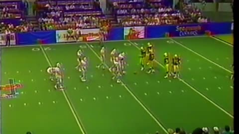 AFL 1988 DETROIT DRIVE AT LOS ANGELES COBRAS