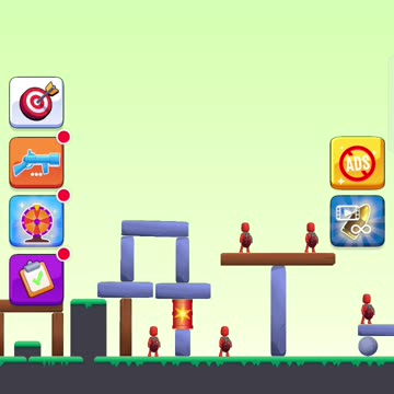 Bazooka Boy Game Level 86