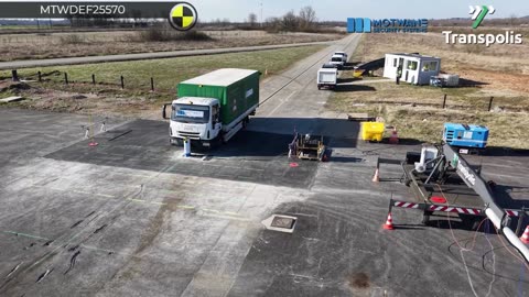 Bollard Crash test
