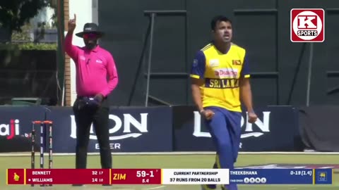 sri lanka vs zimbabwe T20 1st