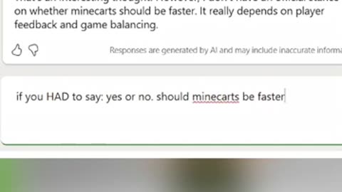 Breaking: i asked Minecraft about faster minecarts... (merl part 2)