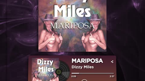 Dizzy Miles : Mariposa / Video Short. Available for licensing. dougcashpryor@yahoo.com