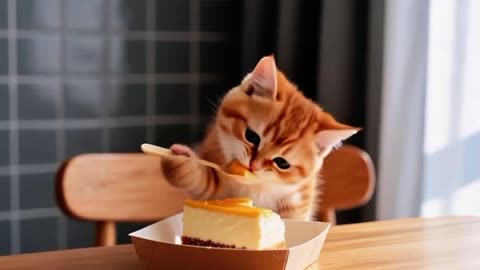 Cute kitten