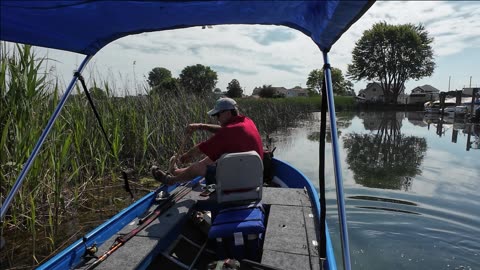 Nice BASS and nice ride in the 1969 14ft Mirrocraft