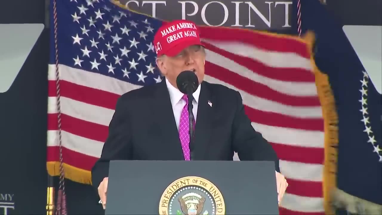 FULL SPEECH- President Trump speech at West Point commencement ceremony