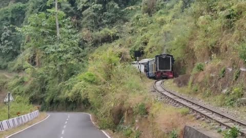 Z REVERSE No.1 (ZIG ZAG RAIL LINE) of Darjeeling Himalayan railways .