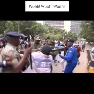 Kenyan Gen Z fighting off Antiriot police