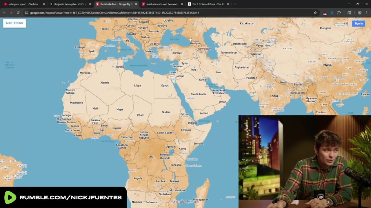 Fuentes Tells the History of Israel From 1948 to the Present Day